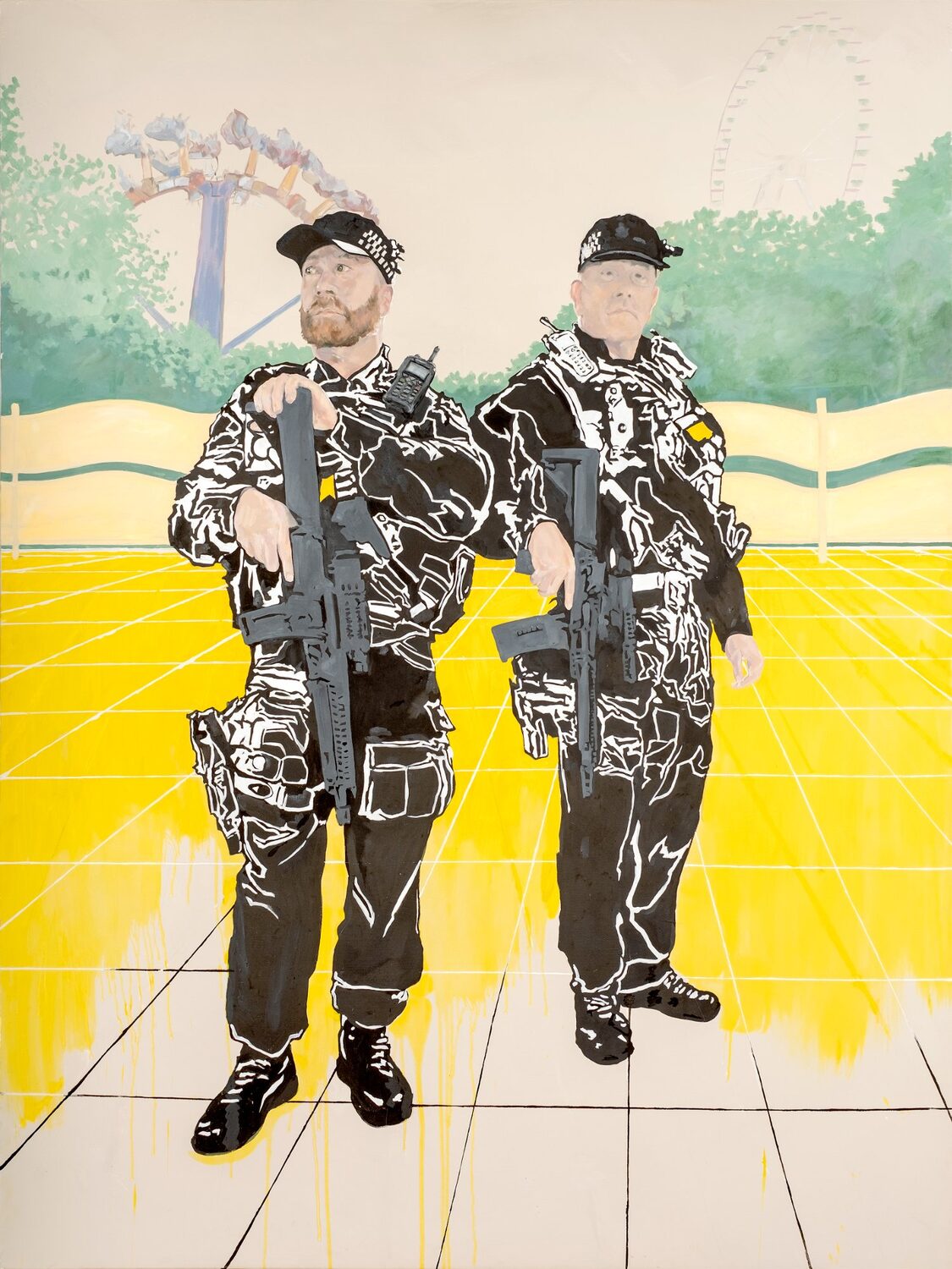 King, Oil on canvas, 244 × 183 cm, 2018