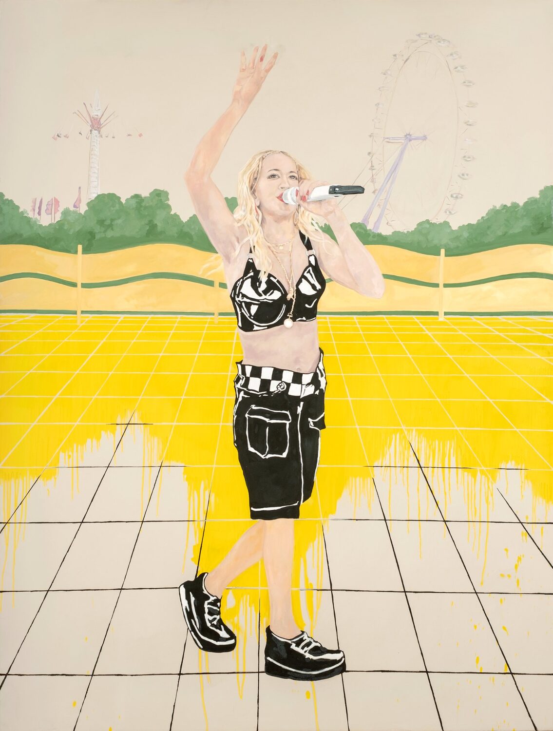 Queen, Oil on canvas, 244 × 183 cm, 2018