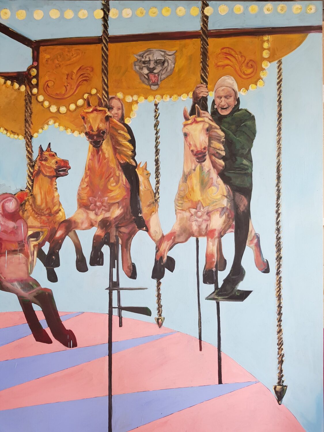 Revolution, Oil on canvas, 244 × 183 cm, 2020